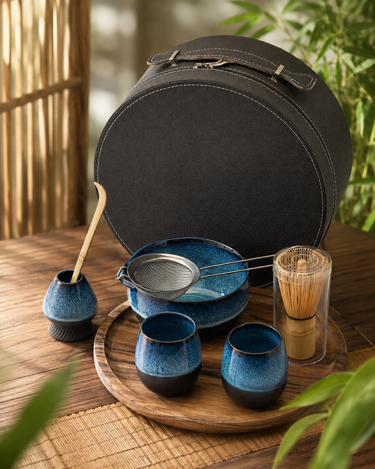 Giftable matcha ceremony sets and bamboo tea tools from Bamboo Ritual