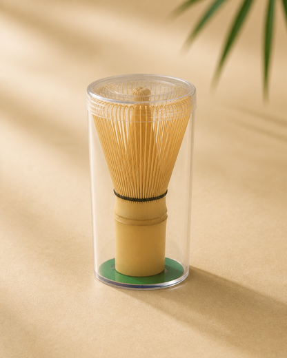Bamboo tea scoop and tea spoon from the Bamboo Essentials tool set