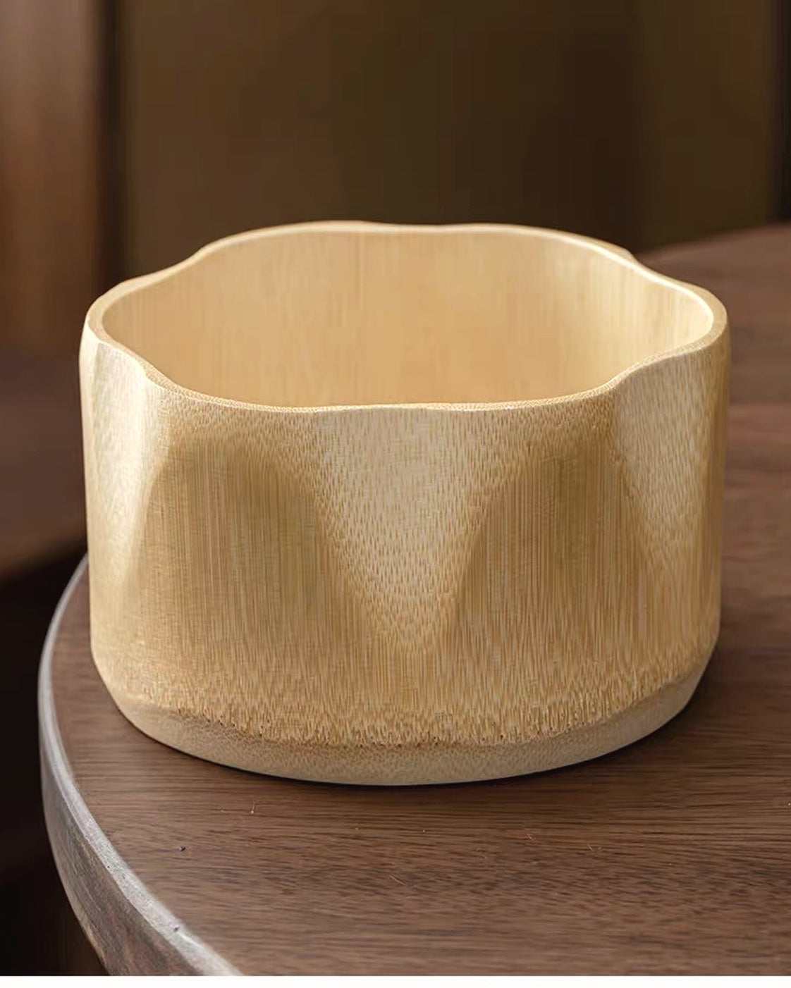 Bamboo matcha bowl gift set packaging and natural bamboo tools