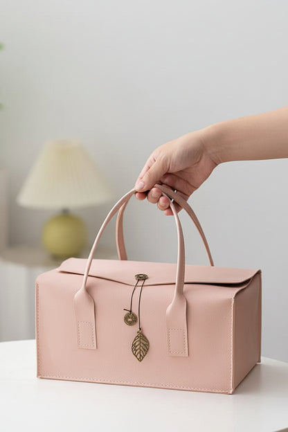 Blush Bow 9-piece matcha gift set packaging and accessories