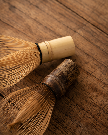 Bamboo matcha whisk gift box packaging